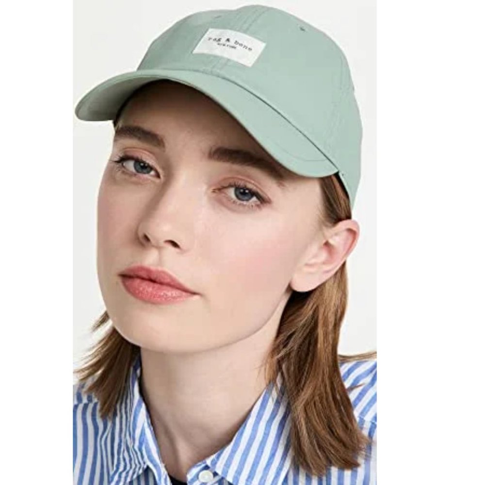 Like New, Rag & Bone Addison Baseball, Sage Green